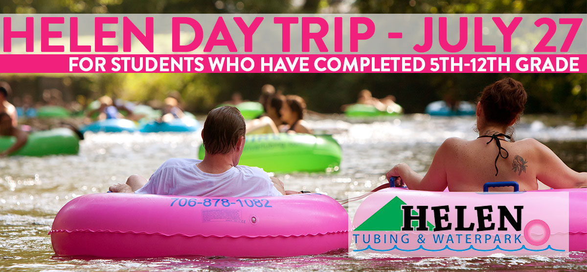 Helen, Tubing Trip Johns Creek Baptist Church